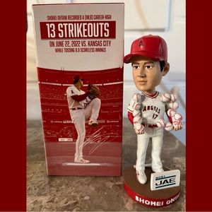 Shohei Ohtani Bobblehead 13 Strikeouts